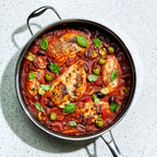 HexClad Hybrid Nonstick 5.5 Litre Deep Sauté Pan and Lid, Dishwasher and Oven-Safe, Compatible with All Cooktops