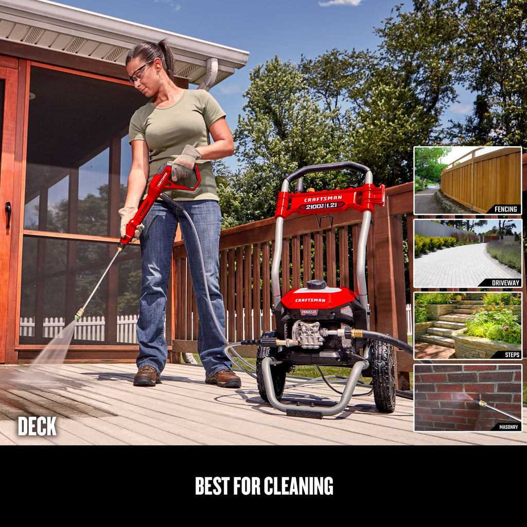 CRAFTSMAN Pressure Washer, 2100 PSI (CMEPW2100)