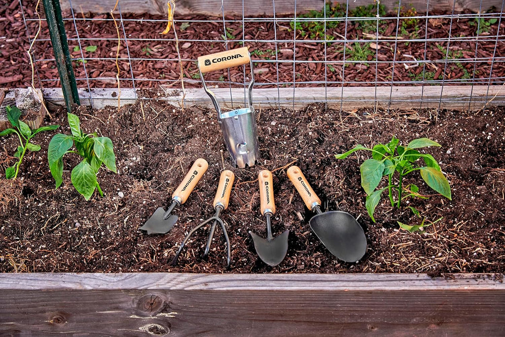 Corona Tools 3-Piece Wood Handle Garden Tool Set