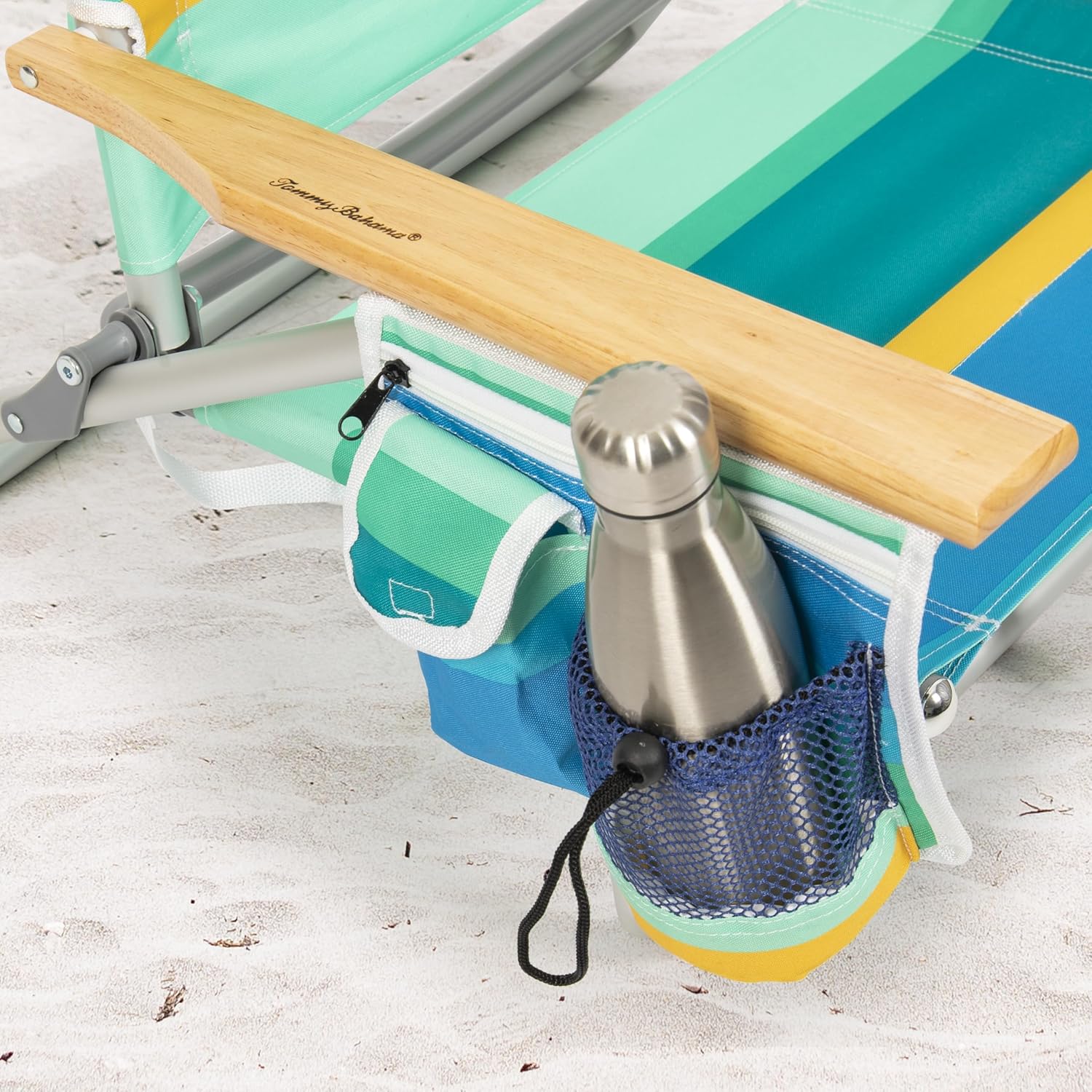 Tommy Bahama Classic 5-Position Lay Flat Backpack Beach Chair