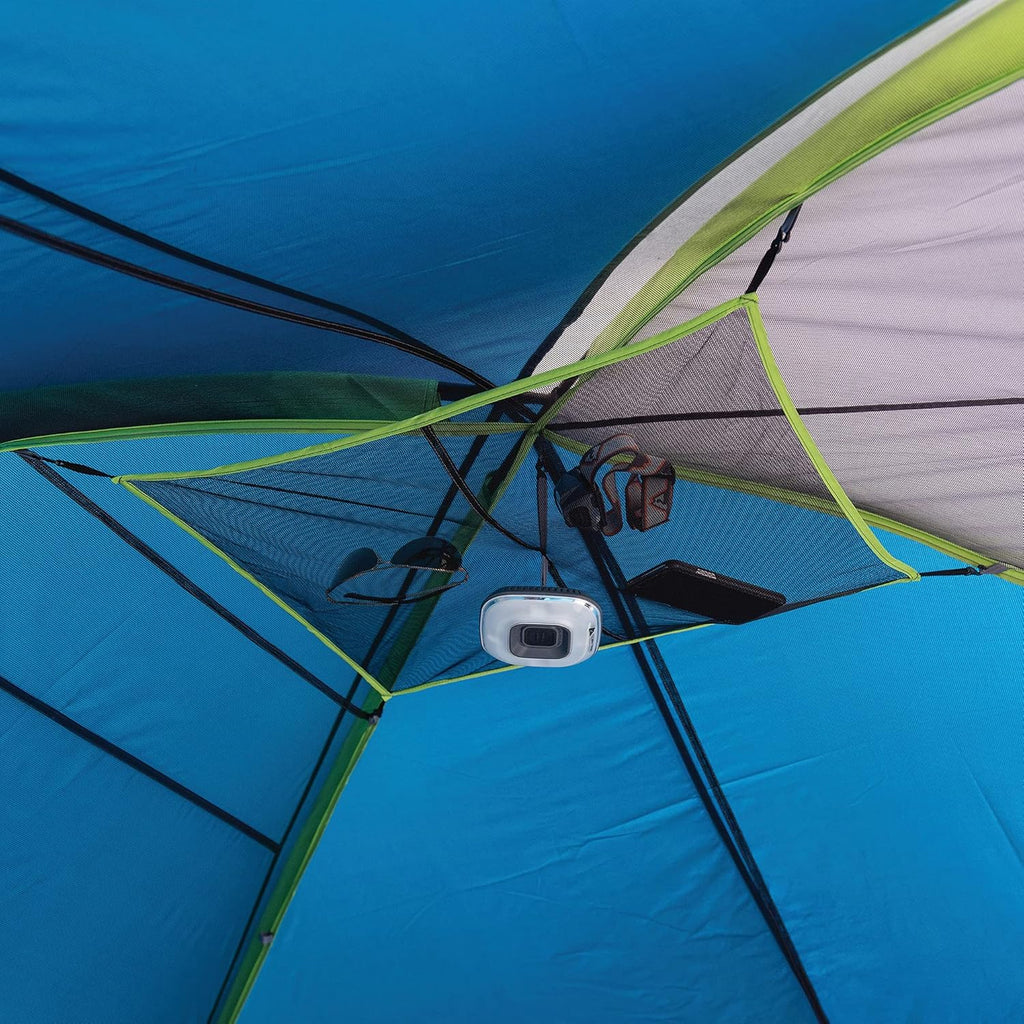 Ozark Trail 10-Person Family Camping Tent 3 Rooms Blue