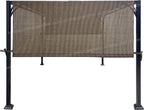 ALISUN Universal Pergola Canopy Top 196x88in Brown