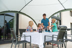 Coleman Event Shelter Pavillon, Regen- und Sonnenschutz Gartenpavillon für Partys, Strände, Festivals, Sportveranstaltungen oder Campingplätze, Stabile Stahlstangen Konstruktion, Hoher UV- Schutz